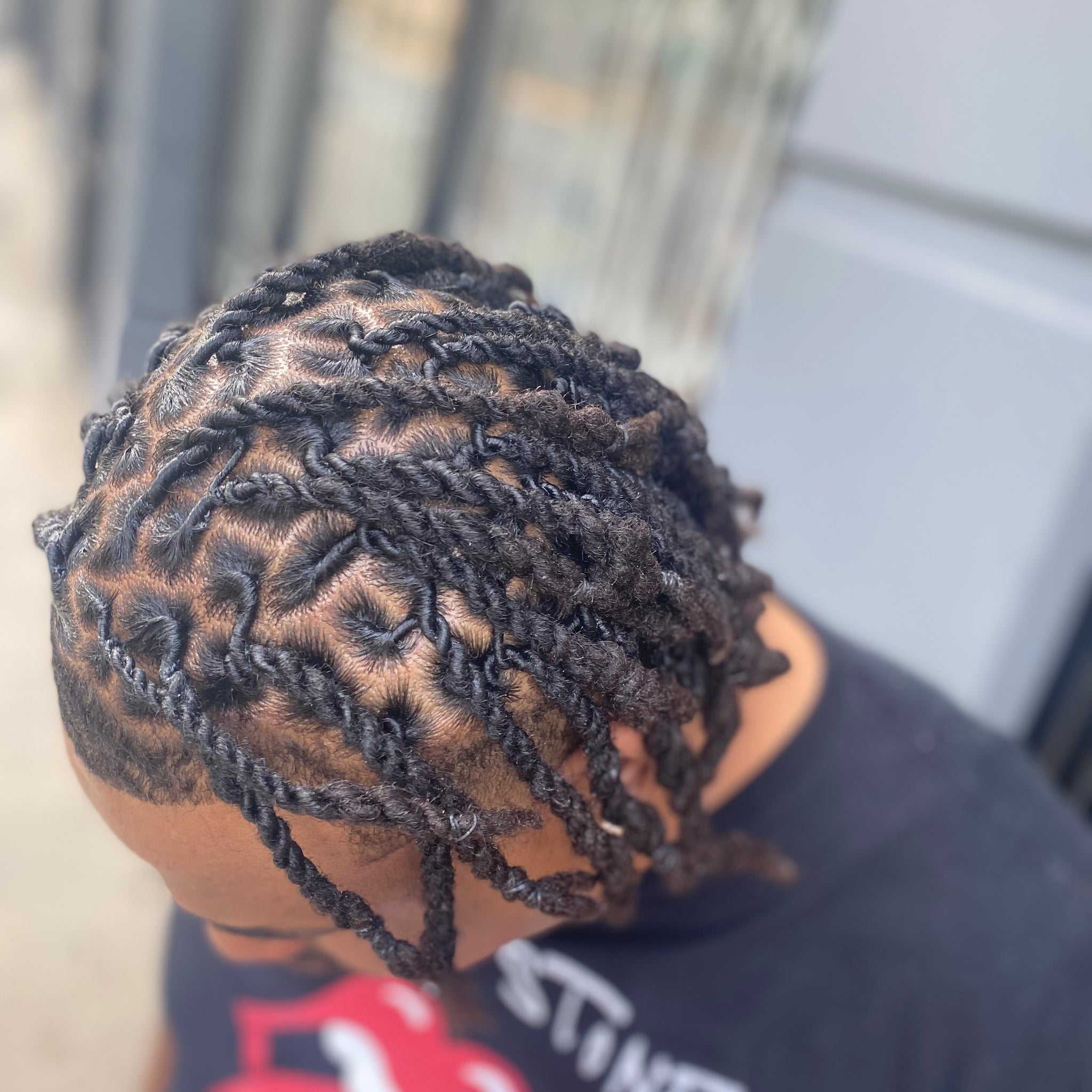 Half a Head Past Shoulder Retwist